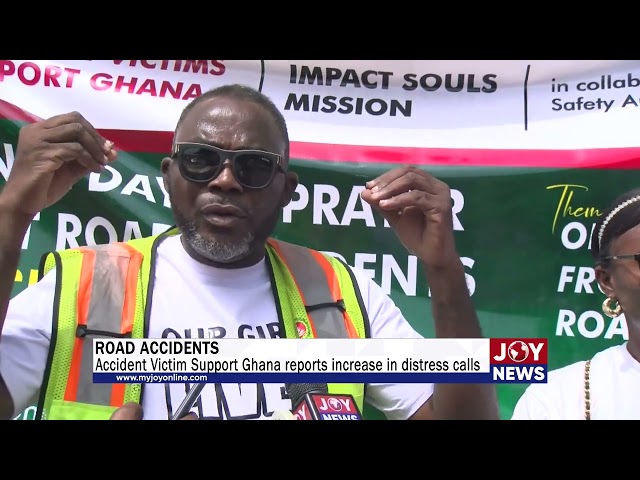 ⁣Road Accidents: Accident Victim Support Ghana reports increase in distress calls. #JoyNews