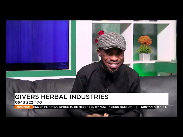 ⁣Givers Herbal Industries - Badwam Afisem on Adom TV (24-12-24)