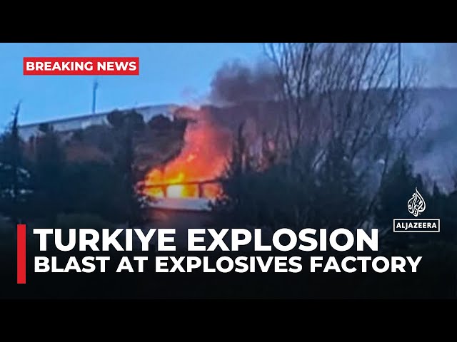 ⁣Turkiye factory explosion: At least 12 people killed in blast in Balikesir