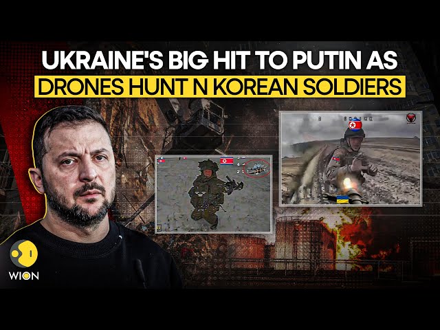 ⁣Russia-Ukraine LIVE: Ukraine Strikes Back At Putin: North Korean Soldiers Panic As Drones Hunt Them!