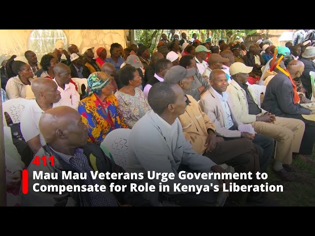 ⁣Mau Mau Veterans Urge Government to Compensate for Role in Kenya's Liberation