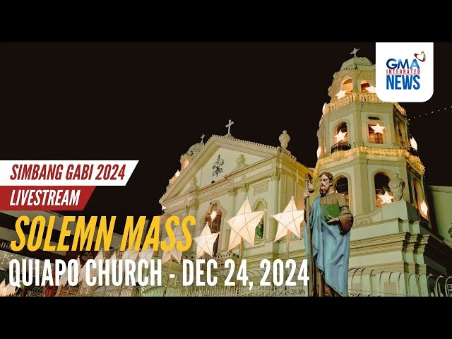 ⁣LIVE: Solemn Mass | December 24, 2024