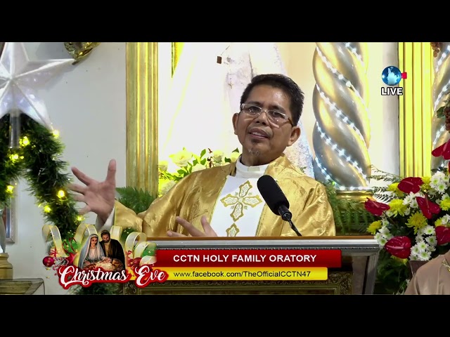 ⁣Christmas Eve | 24 DECEMBER 2024 - HOMILY by Rev. Fr. Jose Adonis Aquino