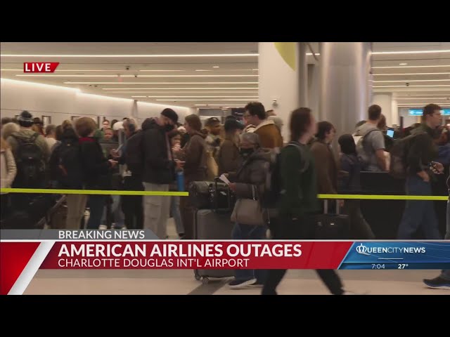 ⁣IT issue impacting American flights on Christmas Eve