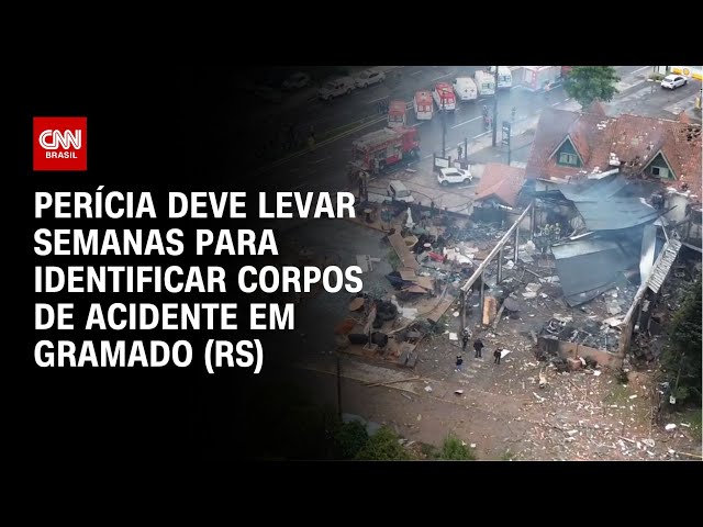 ⁣Perícia deve levar semanas para identificar corpos de acidente em Gramado (RS)  | LIVE CNN