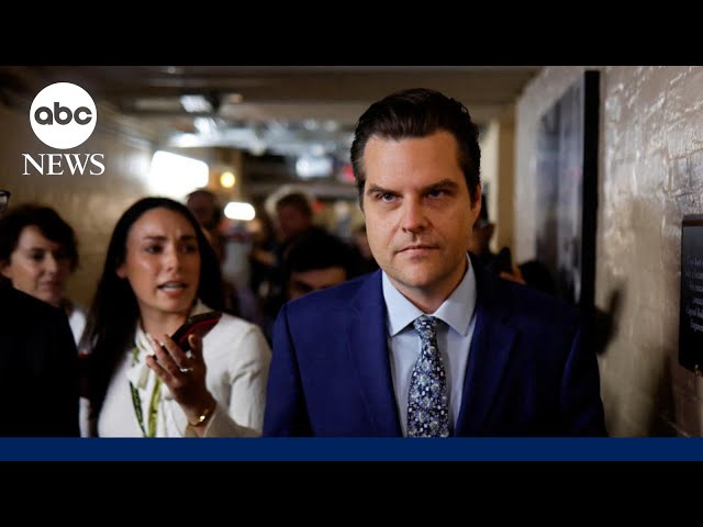 ⁣Matt Gaetz responds to scathing House Ethics Committee report