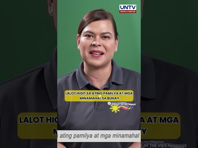 ⁣Pagmamahal, pagpapatawad at respeto, mensahe ni VP Sara sa mga Pilipino