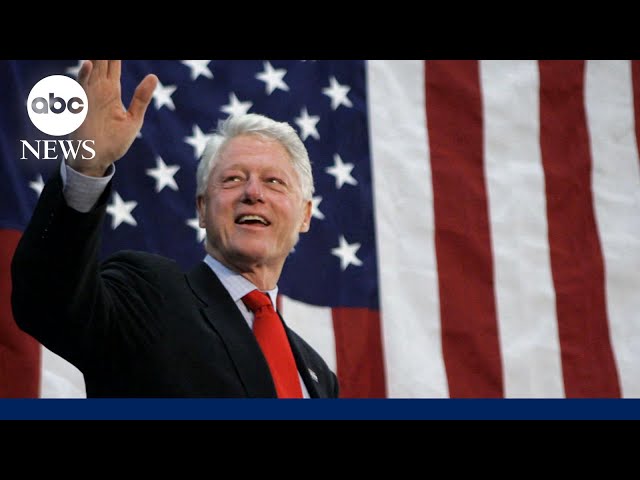 ⁣Former President Bill Clinton hospitalized in DC