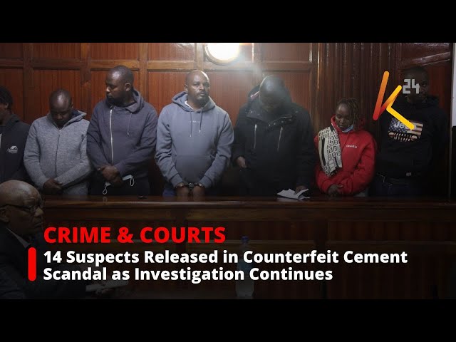 ⁣14 Suspects Released in Counterfeit Cement Scandal as Investigation Into Dangerous Trade Continues