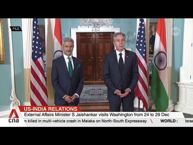 ⁣India's External Affairs Minister S Jaishankar on 6-day visit to Washington