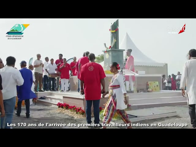 ⁣LES 170 ANS DE L'ARRIVÉE DES PREMIERS TRAVAILLEURS INDIENS EN GUADELOUPE