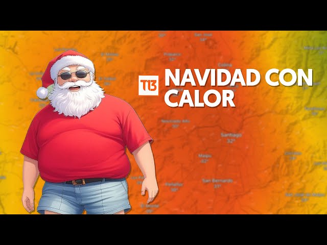 ⁣Más de 30 grados: Las altas temperaturas que se esperan para esta Navidad en Chile