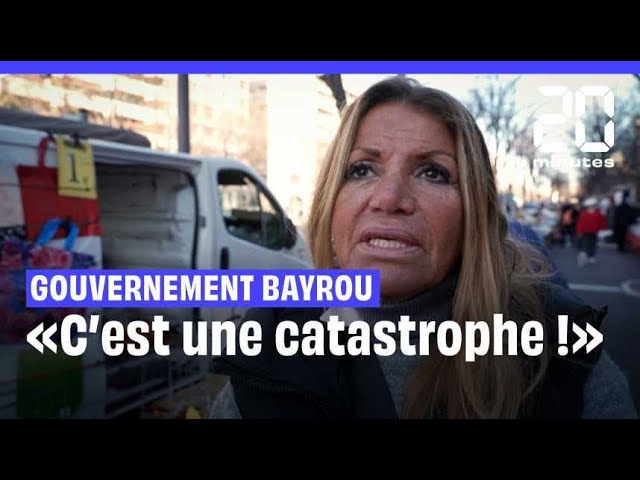 ⁣« C'est une catastrophe ! », les Français réagissent au gouvernement Bayrou