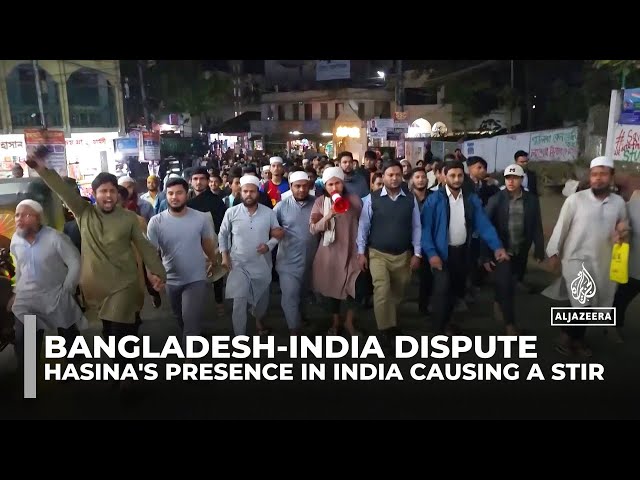 ⁣Anti-India sentiment grows in Bangladesh post-Hasina, with unrest, attacks, and protests escalating