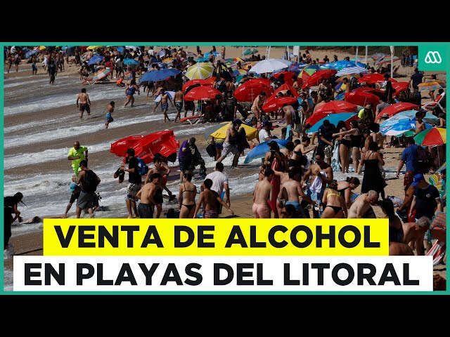 ⁣Polémica venta de alcohol en playas del litoral central