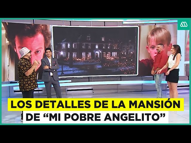 ⁣Andrés Salfate cuenta los detalles de la casa de "Mi pobre angelito"