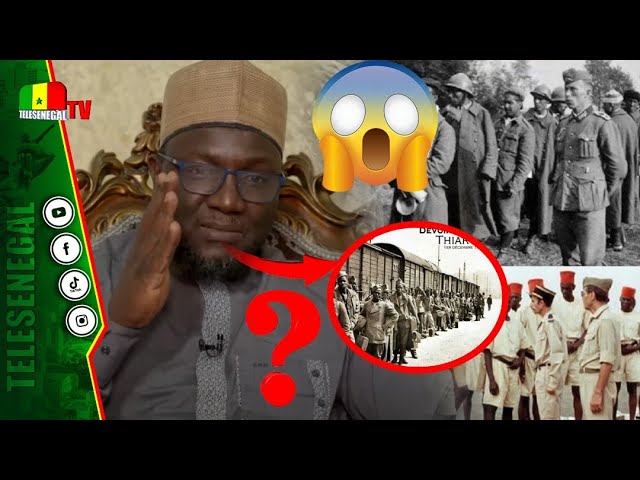 ⁣"les tirailleurs sénégalais sont des traîtres…"  Propos Chocs de Cheikh Omar Diagne !