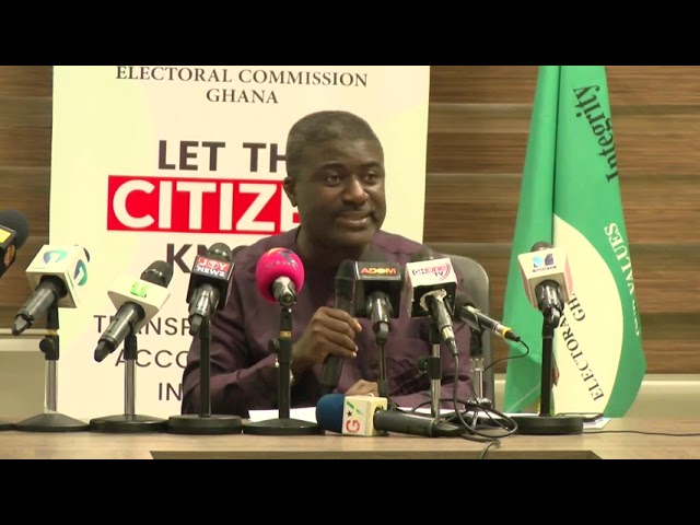 ⁣Re-collation of Parliamentary Results: EC debunks accusations of illegality in re-collation process