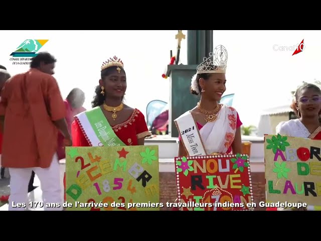 ⁣LES 170 ANS DE L'ARRIVÉE DES PREMIERS TRAVAILLEURS INDIENS EN GUADELOUPE