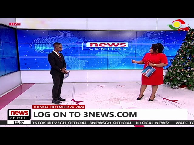 NewsCentral on TV3: Livestream | 24-12-24