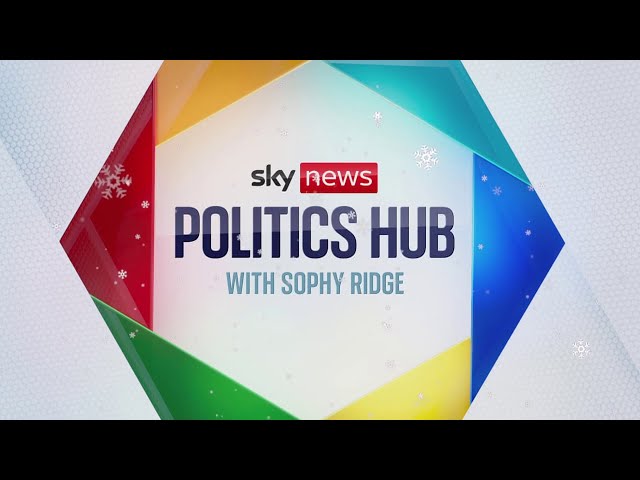 ⁣Politics Hub Christmas quiz with Sophy Ridge