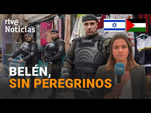 ⁣CISJORDANIA: BELÉN celebra la NAVIDAD sin PEREGRINOS, con TRISTEZA y FRUSTRACIÓN por la GUERRA |RTVE