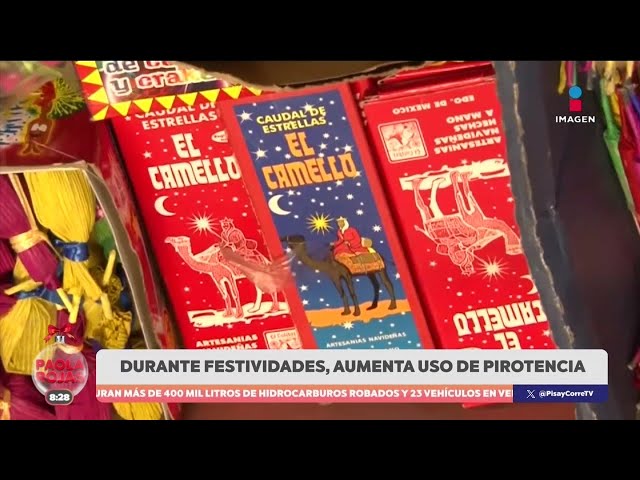 ⁣Durante las fiestas decembrinas aumenta el uso de la pirotecnia | DPC con Paola Rojas