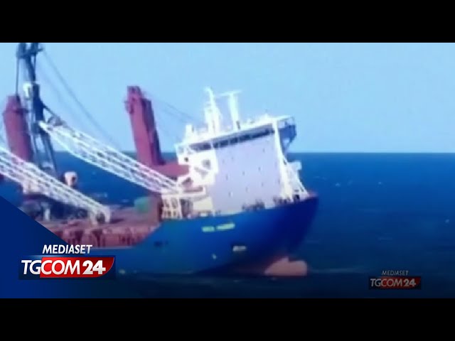 ⁣La nave cargo russa Ursa Major affonda nel Mediterraneo