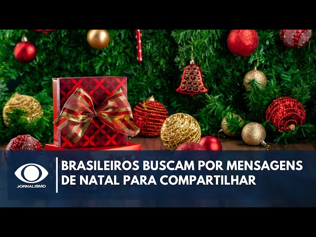 ⁣Natal: brasileiros buscam por receitas e mensagens para compartilhar