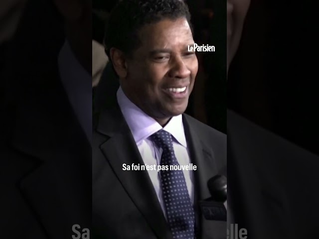 ⁣Denzel Washington reçoit le baptême et devient "ministre de Dieu"