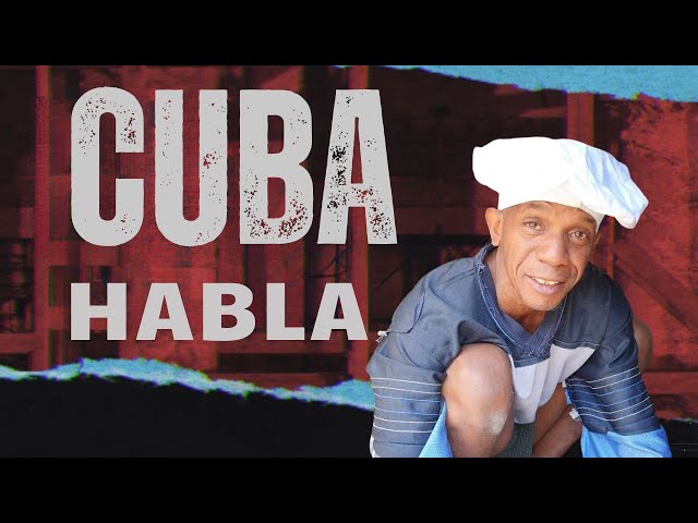 ⁣Cuba Habla: "Es difícil, es difícil en este momento"