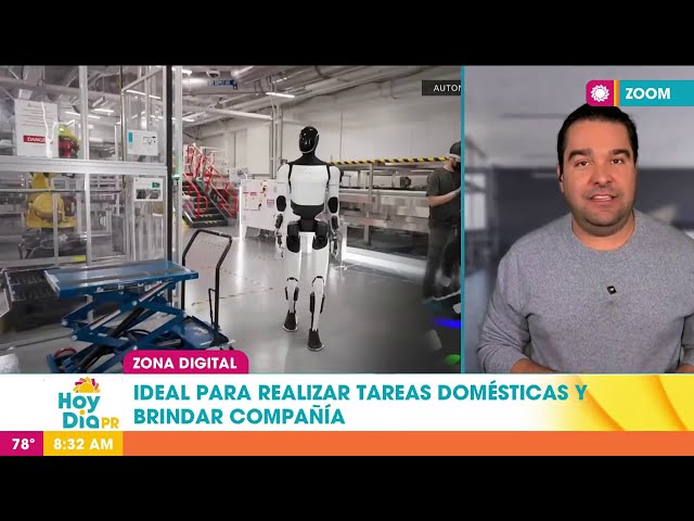 ⁣Tesla logra que robot camine de forma autónoma en el exterior