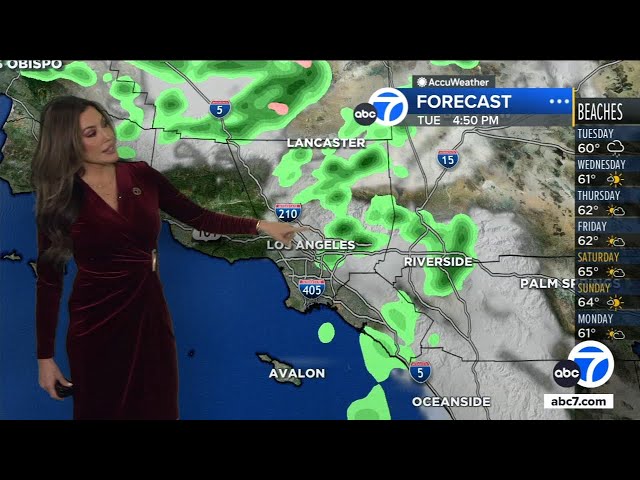 ⁣Heavy fog, possible rain and rough surf for SoCal Christmas Eve