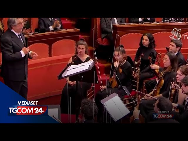 ⁣Riccardo Muti al concerto di Natale: "E spegnete sto' telefono"