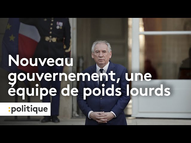 ⁣Nouveau gouvernement : une équipe de poids lourds