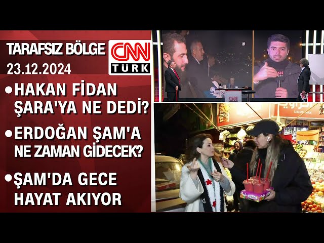 ⁣Hakan Fidan Şam'da Şara'ya ne dedi? Erdoğan Şam'a ne zaman gidecek? - Tarafsız Bölge 