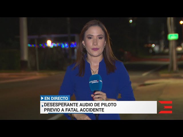 ⁣Audio revela últimas palabras de mujer piloto que murió tras accidente en Juana Díaz