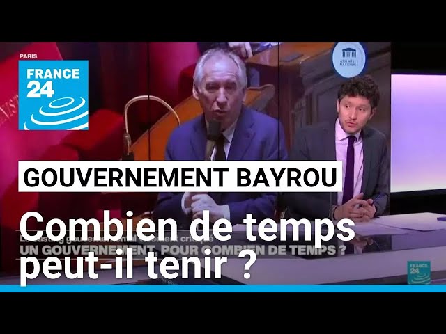 ⁣Gouvernement Bayrou : combien de temps peut-il tenir ? • FRANCE 24