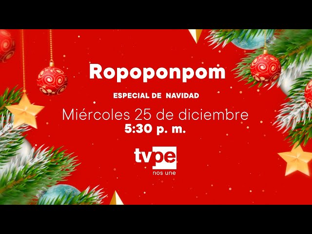 ⁣Ropoponpom: Especial de navidad (25/12/2024) Promo | TVPerú