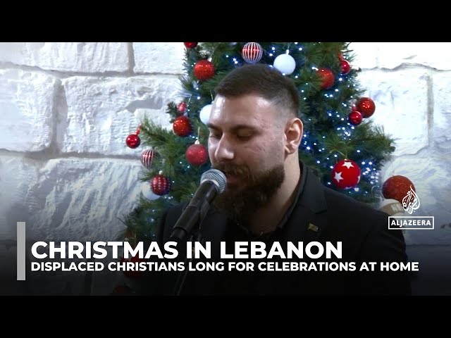 ⁣Bittersweet Christmas in Lebanon: Displaced Christians long for celebrations at home