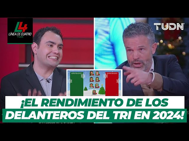 ⁣¿Aprobados o reprobados? ✅❌ Así rindieron los DELANTEROS del Tri durante el 2024 | TUDN