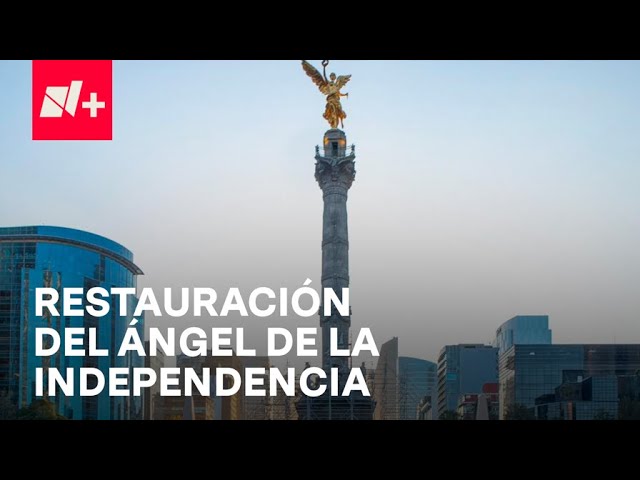 ⁣Así va la restauración de la columna de la Independencia en CDMX - Despierta