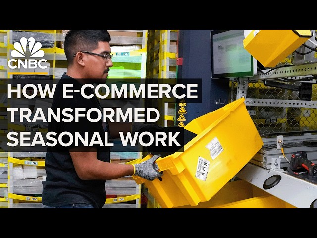 ⁣How Amazon And E-commerce Are Impacting Seasonal Retail Jobs