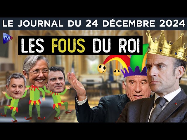 ⁣Macron - Bayrou : le monde d’avant en pire - JT du mardi 24 décembre 2024