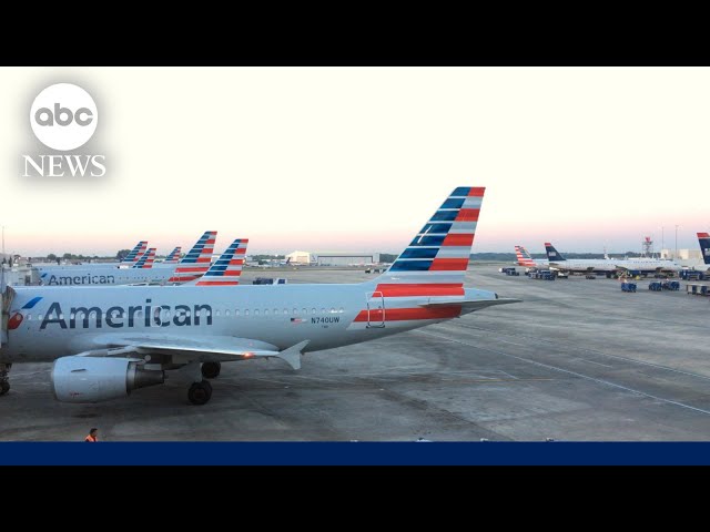 ⁣American Airlines resumes flights after stoppage