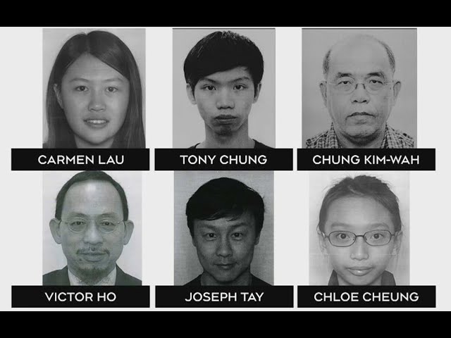 ⁣Two Canadians among 6 people wanted by Hong Kong police