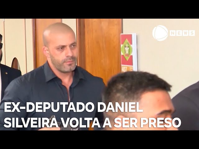 ⁣Ex-deputado Daniel Silveira é preso após descumprir condições judiciais