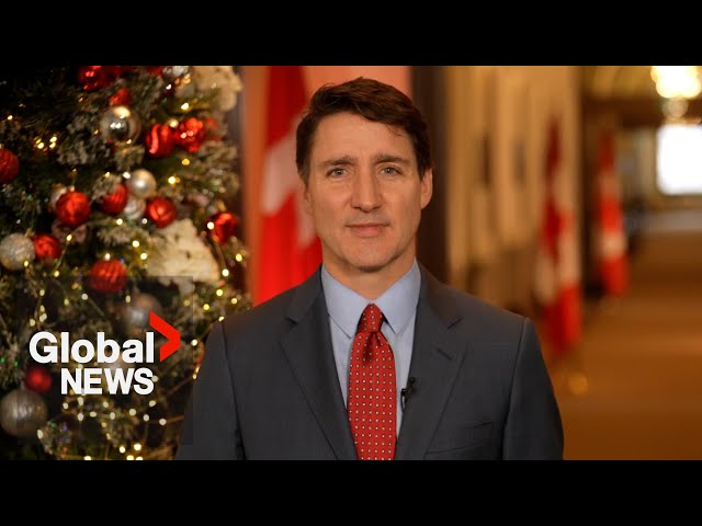 ⁣Trudeau shares 2024 Christmas message: "Slow down, rest, connect with people you love"