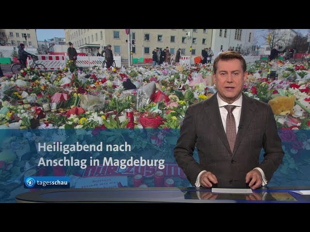 ⁣tagesschau 20:00 Uhr, 24.12.2024