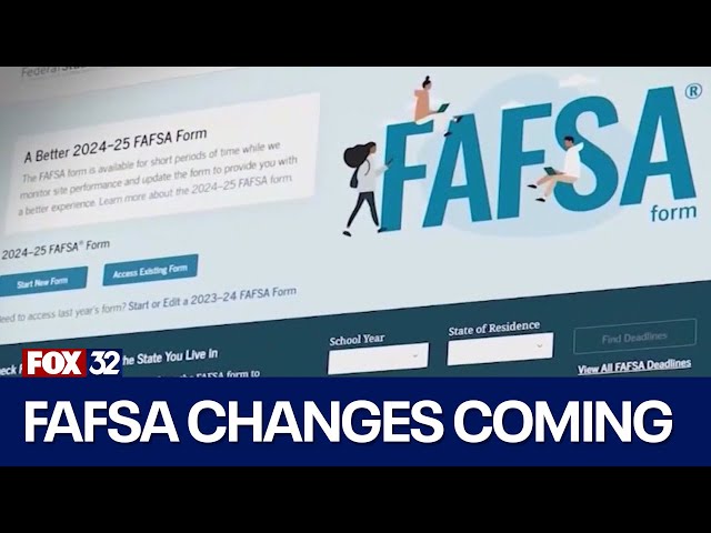 ⁣Changes coming to FAFSA to making applying for college aid easier